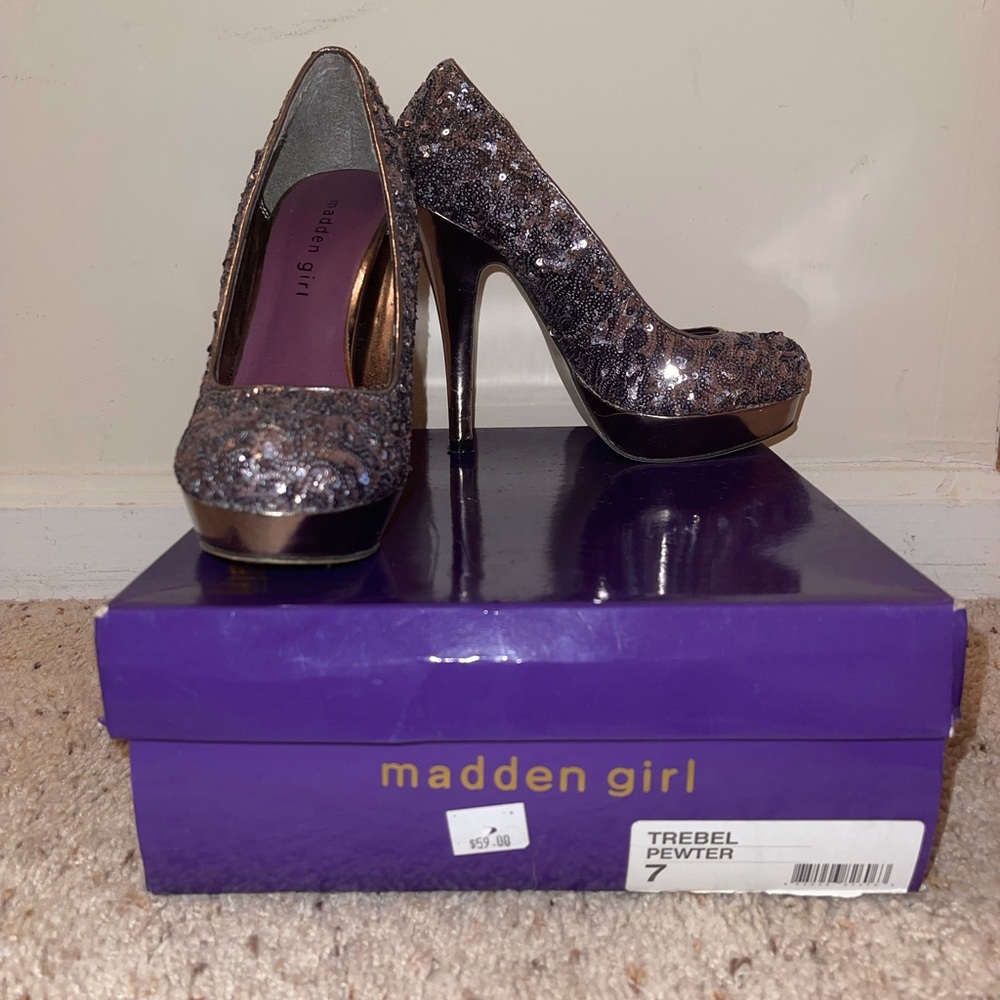 Madden Girl Treble Pewter